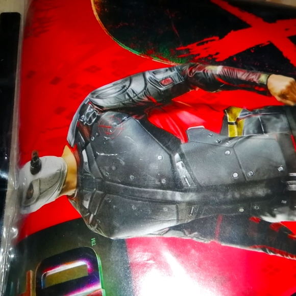 Suicide Squad Deadshot Adult Costume Standard Size Padded Top, pant and mask NEW - Picture 3 of 6